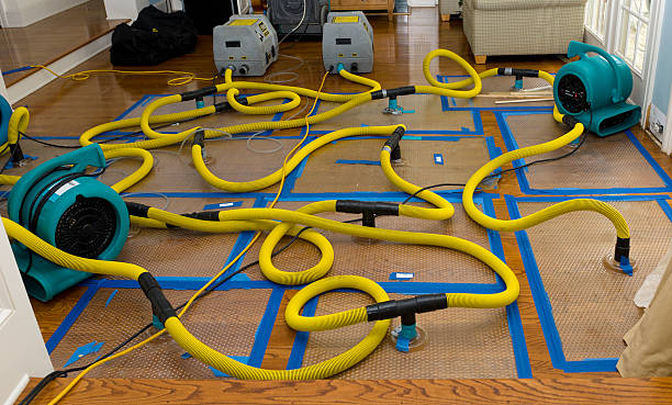Professional Crawl Space Water Removal technician working in Medway, OH